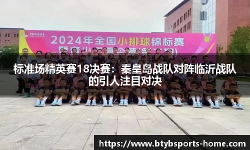 标准场精英赛18决赛：秦皇岛战队对阵临沂战队的引人注目对决